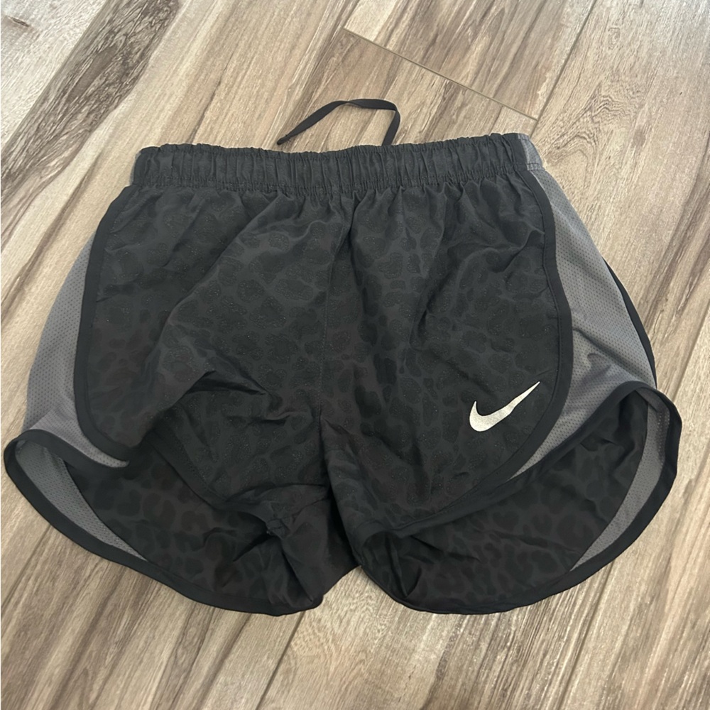 Nike Black and Gray Sports Shorts